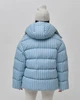 Пуховик жіночий в смужку X-Woyz LS-89771-11 59693 M блакитний - изображение 2