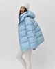 Пуховик жіночий в смужку X-Woyz LS-89771-11 59693 M блакитний - изображение 8