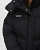 Пуховик жіночий довгий X-Woyz LS-8969-8 58132 M чорний - зображення 6