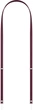 Ремінець для смартфона Apple Crossbody Strap Burgundy (MK974ZM/A) - зображення 1