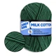 Пряжа Candy-Yarn Milk Cotton Темно-зелений №41, бавовна з молочним акрилом для в'язання, м'яка дитяча пряжа 50г/100м для в'язання іграшок та одягу - зображення 1