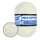 Пряжа Candy-Yarn Milk Cotton Молочный №06, хлопок с молочным акрилом для вязания, мягкая детская пряжа 50г/100м для вязания игрушек и одежды - изображение 1