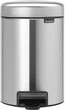 Kosz na śmieci Brabantia NewIcon 3 l Matt Steel (8710755113222) - obraz 1