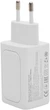 Сетевое зарядное устройство RZTK Block PD 65W USB-A + USB-C White - изображение 4