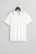 Чоловіче біле поло TIPPING SS PIQUE POLO Gant L 2062034 - зображення 5