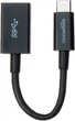 Переходник-адаптер кабель Amazon Basics USB-C (штекер) USB-A (порт) до 5 Гбит/с 15 Вт Черный 14 см для ноутбуков планшетов и смартфонов - изображение 1