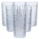 Стаканы квадратные Matrix Glass 6 шт, 245 мл, высокие - изображение 1