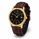 Мужские часы Casio MTP-V002GL-1B Золотистые ( AT1141-0272 ) - изображение 1