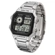 Чоловічий годинник Casio AE-1200WHD-1A Сріблястий ( AT1141-0082 ) - зображення 1