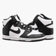 Кроссовки мужские Nike Dunk High Retro 44.5 Чорно-білий DD1399-105 - изображение 1