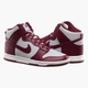 Кроссовки мужские Nike Dunk High 38.5 Бордово-сірий DD1399-600 - изображение 1
