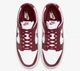 Кроссовки мужские Nike Dunk Low Team Red (2022) 45.5 Красно-белый DD1391-601 - изображение 4