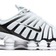 Кроссовки мужские Nike Shox Tl 41 Чорно-білий AV3595-102 - изображение 4