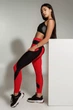 Легінси з кишенею Totalfit SP311-C4 XS Червоний - зображення 2