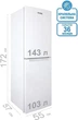 Двухкамерный холодильник Prime Technics RFS 1703 M - изображение 2