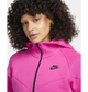 Толстовка жіноча Nike W Nsw Tch Flc Wr Fz Hdy L Рожева FB8338-605 - зображення 7