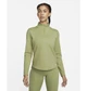Спортивная кофта женская Nike Therma-Fit One Womens Long-Sleeve 1/2-Zip Top Olive XS Оливковая DD4945-334 - изображение 2
