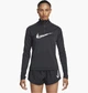 Спортивная кофта женская Nike Camada 1/4 Dri-Fit Swoosh Black XS Черная FN2636-010 - изображение 1