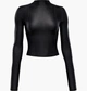 Спортивная кофта женская Nike Zenvy Dri-Fit Long-Sleeve Sheer Top 2XS Черная FV7915-010 - изображение 8