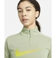 Спортивная кофта женская Nike 1/4 Dri-Fit Swoosh Olive XS Оливковая DX0952-386 - изображение 4
