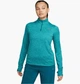 Спортивная кофта женская Nike 1/4 Dri-Fit Swift Uv Turquoise XS Бирюзовая FB4316-381 - изображение 1