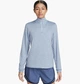 Спортивная кофта женская Nike Swift Element Uv Protection 1/4-Zip Running Top Light Blue M Голубая FB4316-440 - изображение 1