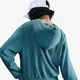 Толстовка жіноча Nike W Nsw Nk Chll Ft Fz Hdy XS Сіра FN2415-006 - зображення 3