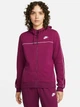 Толстовка женская Nike Nsw Mlnm Essntl Flc Fz Hdy S Бордова CZ8338-610 - изображение 1