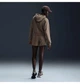 Толстовка жіноча Nike Nsw Chll Ft Fz Hdy Brown XS Коричнева FN2415-233 - зображення 2
