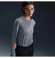 Спортивная кофта женская Nike One Grey XS Серая FN2801-084 - изображение 2