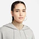 Толстовка женская Nike W Nsw Style Flc Fz Hoodie Os M Серая DQ5758-063 - изображение 7