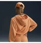 Толстовка женская Nike Nsw Chll Ft Fz Hdy Orange S Оранжевая FN2415-856 - изображение 3