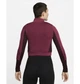 Спортивна кофта жіноча Nike 1/4 Therma-Fit Adv City Ready Bordo S Бордовая DV9807-653 - зображення 3