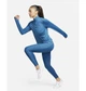 Спортивна кофта жіноча Nike 1/4 Swift Blue S Синя FB4562-457 - зображення 6