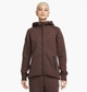 Толстовка жіноча Nike Sportswear Tech Fleece Brown S Коричнева FB8338-237 - зображення 1