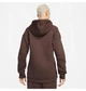 Толстовка жіноча Nike Sportswear Tech Fleece Brown S Коричнева FB8338-237 - зображення 6
