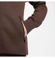 Толстовка жіноча Nike Sportswear Tech Fleece Brown S Коричнева FB8338-237 - зображення 11