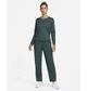 Спортивна кофта жіноча Nike Therma-Fit One Long-Sleeve Top Green XS Зелена DD4927-328 - зображення 6