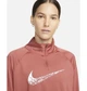 Спортивная кофта женская Nike Dri-Fit Swoosh Run Beige XS Бежевая DM7769-691 - изображение 4