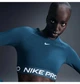 Спортивный топ женский Nike Pro Blue S Синий FV5484-478 - изображение 3