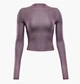 Спортивная кофта женская Nike Inf Ls Top Sheer Violet 2XS Фиолетовая FV7915-523 - изображение 6