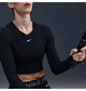 Спортивний топ жіночий Nike Pro Black 2XL Чорний HJ4281-010 - зображення 4