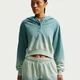 Худі жіноче Nike W Nsw Phnx Flc Os Hnly Dip Hdy S Різнокольорове IF7372-006 - зображення 7