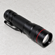 Фонарик ручной B-PLUS-WJ аккумуляторный карманный 300 лм, XPE LED, Zoom, до 100 м, 3 режима - изображение 2