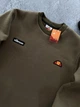 Зимовий чоловічий теплий спортивний костюм Ellesse світшот-штани, хакі, розмір XXL - изображение 6