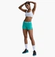Шорти жіночі Nike Pro Womens Boy Cut Short Turquoise L Бірюзовий CZ9857-345 - зображення 3