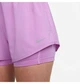 Шорти жіночі Nike One Dri-Fit High-Rise 3In 2In1 Short Violet XS Фіолетовий DX6016-532 - зображення 4