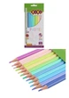 Карандаши цветные Pastel 12 штук ZIBI (ZB.2470) - изображение 1