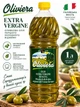 Оливковое масло Oliviera Extra Vergine 1 л нерафинированное оливковое масло первого холодного отжима Extra Virgin Olive Oil Италия - изображение 1