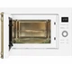 Микроволновая печь встраиваемая Luxor WhiteRetro 25 WH Navigator Pro + белая стеклянная фасадная рамка, белый - изображение 5